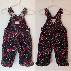 Oshkosh B’gosh Baby Girl Corduroy Overalls